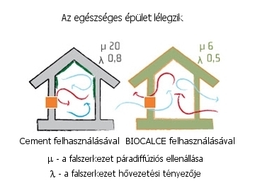 A term�szetes l�legz�fal hat�sa a bels� leveg� min�s�g�re